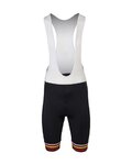 AGU Cyklistické kalhoty krátké s laclem - JUMBO-VISMA TRIPLE VICTORY 2023 - černá