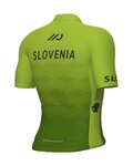 ALÉ Cyklistický dres s krátkým rukávem - SLOVENIA NATIONAL 23 - zelená