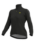 ALÉ Cyklistická zateplená bunda - FONDO LADY WNT - černá