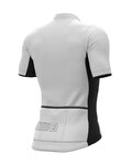 ALÉ Cyklistický dres s krátkým rukávem - COLOR BLOCK - bílá