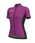 ALÉ Cyklistický dres s krátkým rukávem - COLOR BLOCK LADY - fialová