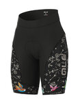 ALÉ Cyklistický krátký dres a krátké kalhoty - VERSILIA LADY - černá/bílá