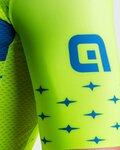 ALÉ Cyklistický dres s krátkým rukávem - STARS - žlutá