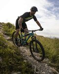 ALÉ Cyklistický dres s krátkým rukávem - ARROW MTB - šedá