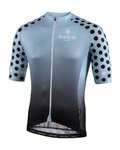 BIANCHI MILANO Cyklistický dres s krátkým rukávem - CEDRINO - světle modrá