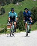BIANCHI MILANO Cyklistický dres s krátkým rukávem - CEDRINO - světle modrá