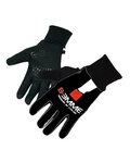 Cyklistické rukavice dlouhoprsté - WINTER - černá