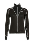 BIEMME Cyklistická zateplená bunda - NANODRY LADY - černá