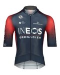 BIORACER Cyklistický dres s krátkým rukávem - INEOS GRENADIERS '22 - modrá/červená