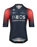 BIORACER Cyklistický dres s krátkým rukávem - INEOS GRENADIERS '22 - modrá/červená