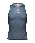 BIORACER Cyklistické triko bez rukávů - INEOS GRENADIERS '23 - modrá