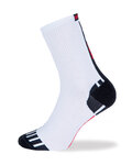 BIOTEX Cyklistické ponožky klasické - THERMOLITE - bílá/černá