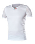 BIOTEX Cyklistické triko s krátkým rukávem - WINDPROOF - bílá