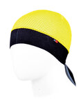 BIOTEX Cyklistická bandana - POWERFLEX NET - černá/žlutá