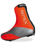 BIOTEX Cyklistické návleky na tretry - RAIN - stříbrná/oranžová