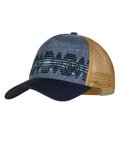 BUFF Cyklistická čepice - TRUCKER TZOM - žlutá/modrá
