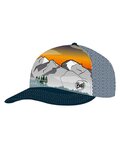 BUFF Cyklistická čepice - TRUCKER RYSY - oranžová/šedá