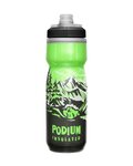 CAMELBAK Cyklistická láhev na vodu - PODIUM® CHILL - zelená/černá