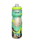 CAMELBAK Cyklistická láhev na vodu - PODIUM® CHILL™ - zelená/hnědá/černá