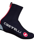 CASTELLI Cyklistické návleky na tretry - DILUVIO C - černá