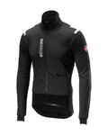 CASTELLI Cyklistická zateplená bunda - ALPHA ROS - černá