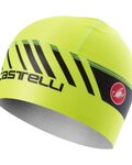 CASTELLI Cyklistická čepice - ARRIVO 3 THERMO - žlutá
