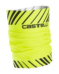 CASTELLI Cyklistický nákrčník - ARRIVO 3 THERMO - černá/žlutá