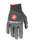 CASTELLI Cyklistické rukavice dlouhoprsté - CW 6.1 CROSS - černá