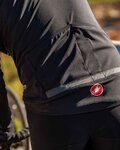CASTELLI Cyklistická zateplená bunda - PERFETTO ROS CONVERT - černá
