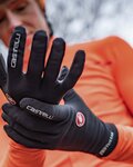 CASTELLI Cyklistické rukavice dlouhoprsté - PERFETTO RoS - černá