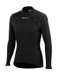 CASTELLI Cyklistické triko s dlouhým rukávem - FLANDERS WARM - černá