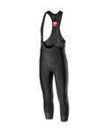 CASTELLI Cyklistické kalhoty 3/4 s laclem - TUTTO NANO - černá