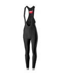 CASTELLI Cyklistické kalhoty dlouhé s laclem - TUTTO NANO LADY WNT - černá