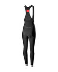 CASTELLI Cyklistické kalhoty dlouhé s laclem - TUTTO NANO LADY WNT - černá