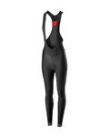 CASTELLI Cyklistické kalhoty dlouhé s laclem - VELOCISSIMA LADY WNT - černá