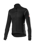 CASTELLI Cyklistická zateplená bunda - ALPHA RoS 2 - černá