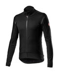 CASTELLI Cyklistická zateplená bunda - ALPHA ROS 2 LIGHT - černá