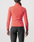 CASTELLI Cyklistická zateplená bunda - DINAMICA LADY WINTER - růžová