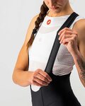 CASTELLI Cyklistické kalhoty dlouhé s laclem - VELOCISSIMA LADY WNT - černá