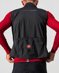 CASTELLI Cyklistická vesta - PRO THERMAL MID - černá