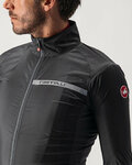 CASTELLI Cyklistická větruodolná bunda - SQUADRA STRECH - černá