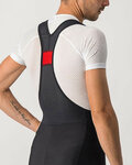 CASTELLI Cyklistické kalhoty dlouhé s laclem - VELOCISSIMO 5 WINTER - černá