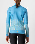 CASTELLI Cyklistický dres s dlouhým rukávem zimní - SORPRESA LADY WINTER - světle modrá