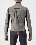 CASTELLI Cyklistická zateplená bunda - ALPHA RoS 2 - šedá/černá