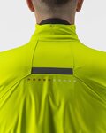 CASTELLI Cyklistická zateplená bunda - ALPHA RoS 2 - žlutá