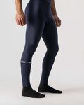 CASTELLI Cyklistické kalhoty dlouhé s laclem - ENTRATA WINTER - modrá