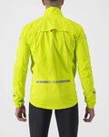 CASTELLI Cyklistická voděodolná pláštěnka - EMERGENCY RAIN 2 - žlutá