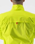 CASTELLI Cyklistická voděodolná pláštěnka - EMERGENCY RAIN 2 - žlutá
