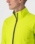 CASTELLI Cyklistická voděodolná pláštěnka - EMERGENCY RAIN 2 - žlutá