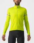 CASTELLI Cyklistický dres s dlouhým rukávem zimní - FONDO 2 WINTER - žlutá